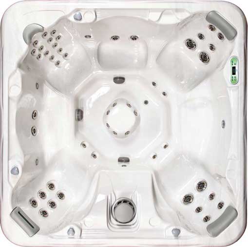 850B deluxe south seas spa best artesian hot tub