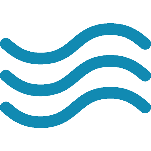 texoma pools and spas wave icon