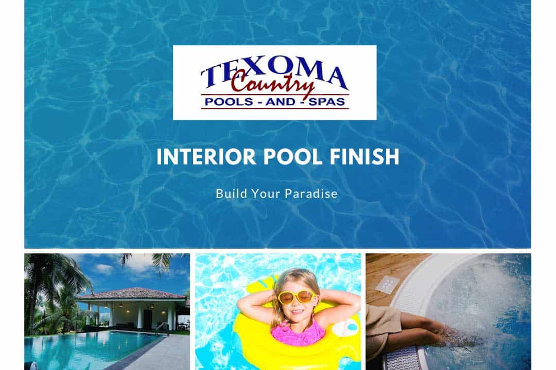 interior pool finish texoma country pools spas sherman tx