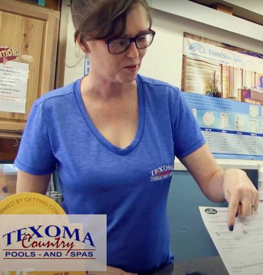 Texoma Country Pools Water Testing